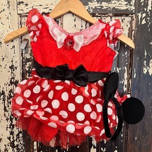 Minnie Mouse Disney Jr super sweet Minnie costume. Size 2T.